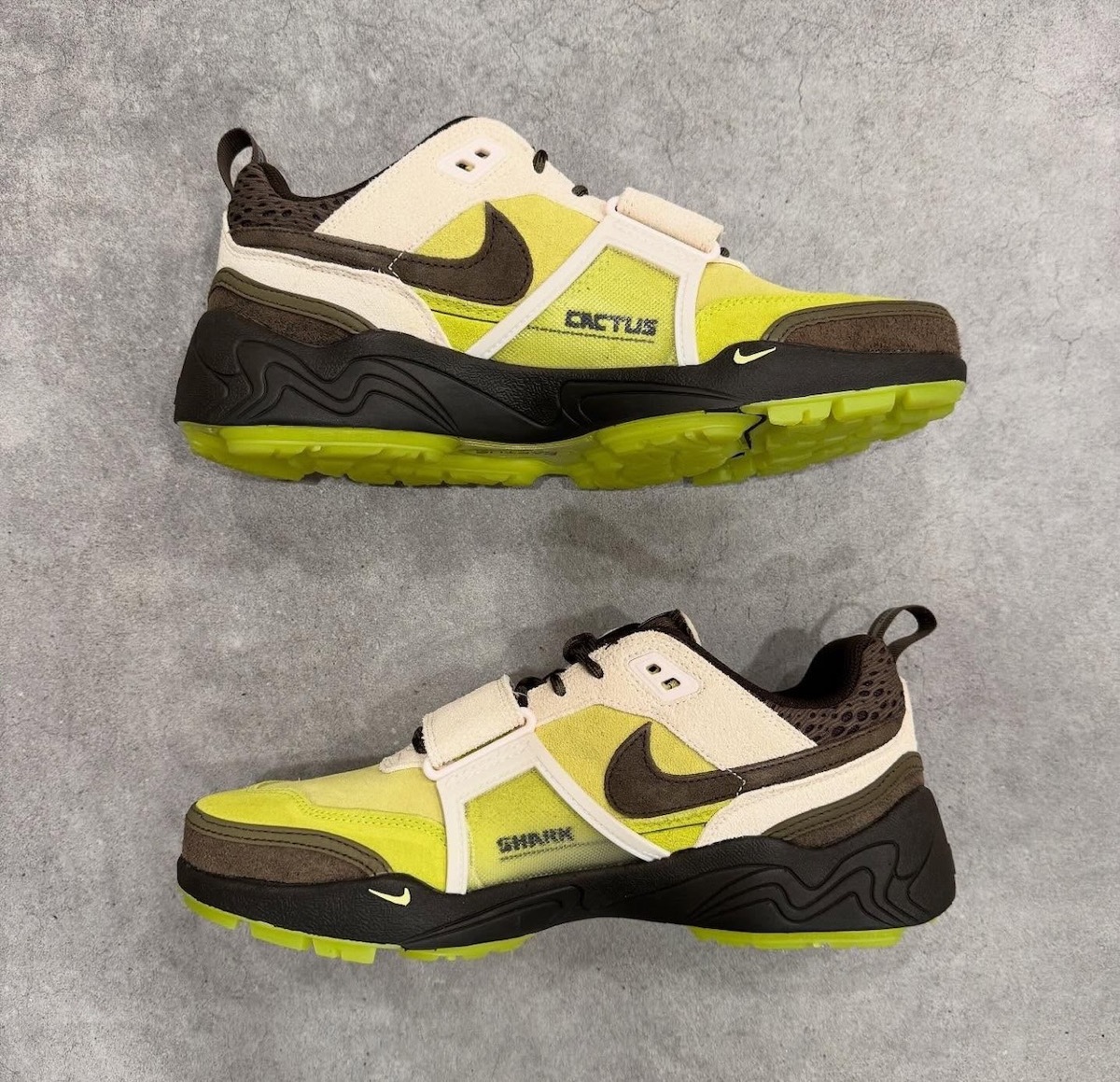 Travis Scott x Nike Zoom Field Jaxx “Limelight”が発売予定［HQ3072