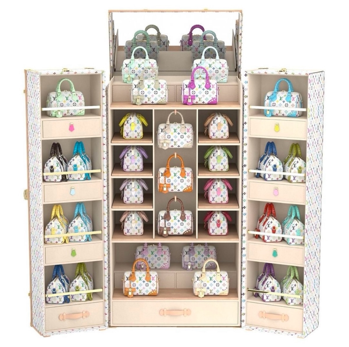 Louis Vuitton x 村上隆 25SS コラボコレクションが国内12月27日／1月1