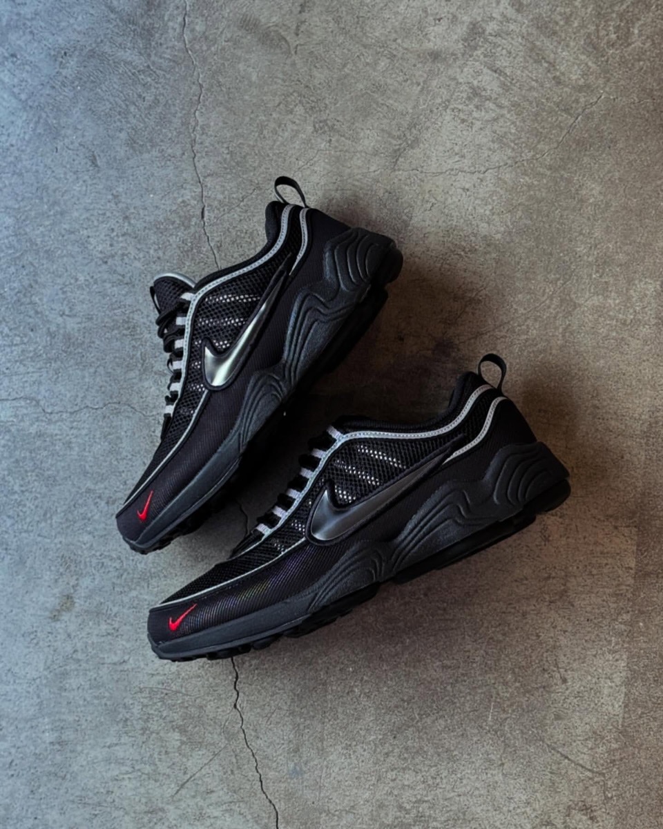 Nike Air Zoom Spiridon SP “Black and Sport Red”が国内1月24日より