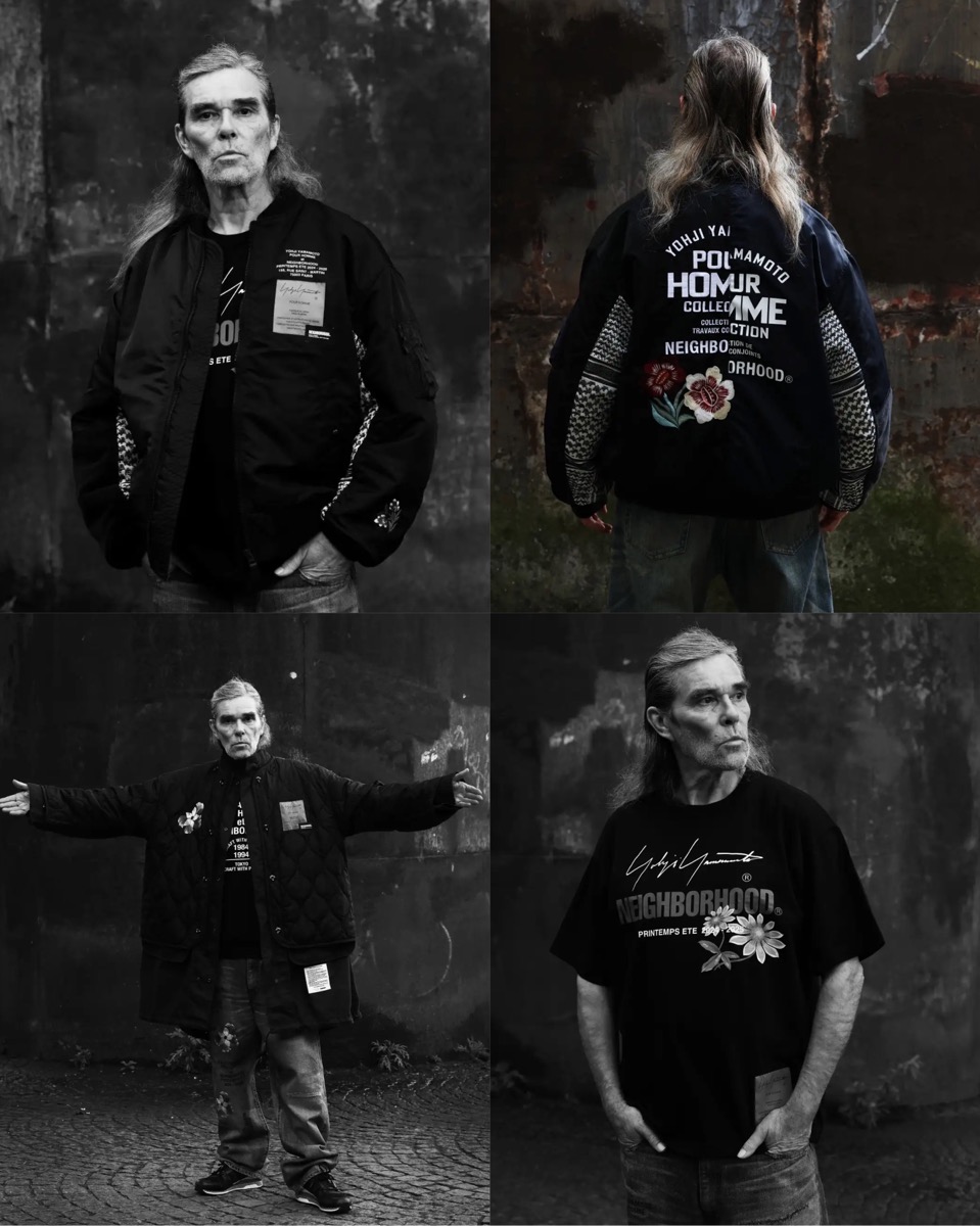Yohji Yamamoto POUR HOMME x NEIGHBORHOOD® 25SS が国内12月6日より