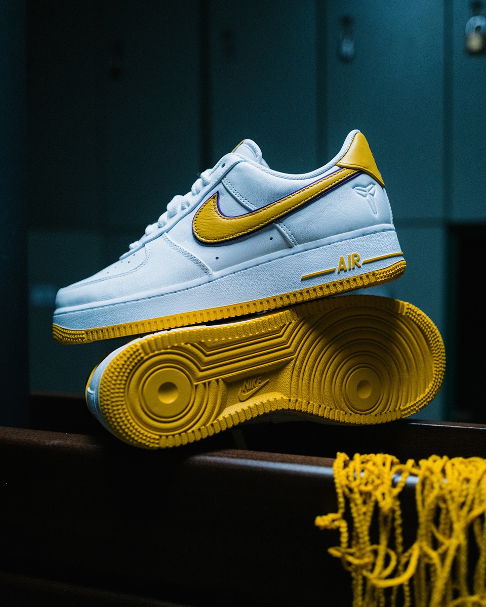 Nike × Kobe Bryant Air Force 1 Low Retro QS “White”が国内12月6日に