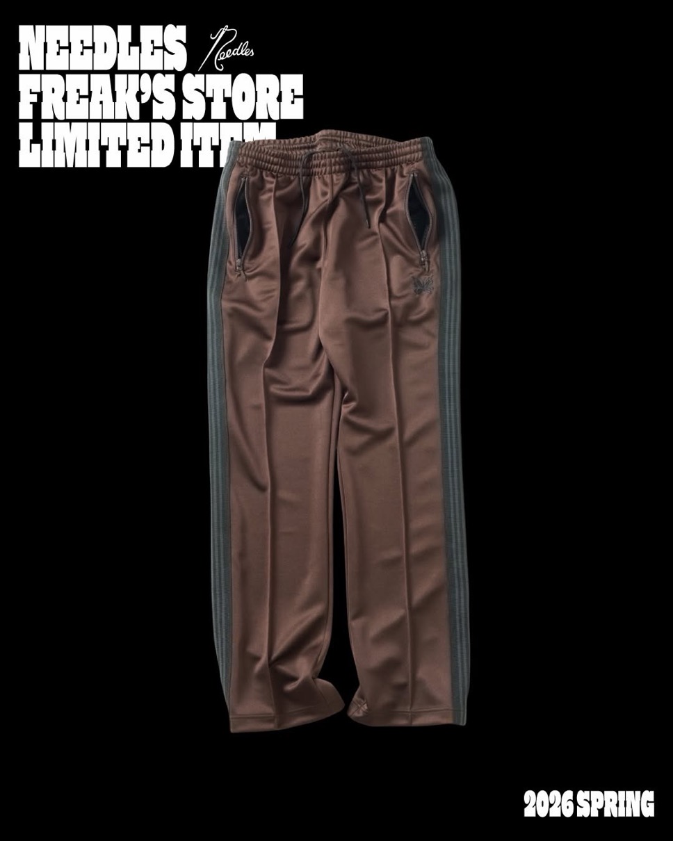 NEEDLES x FREAK'S STORE 26SS 別注トラックスーツが国内発売開始 | UP
