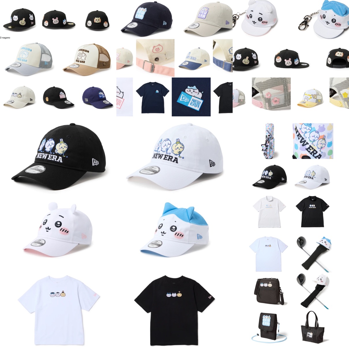 New Era®︎ x ちいかわ 新作コラボアイテムが国内3月5日／3月12日より