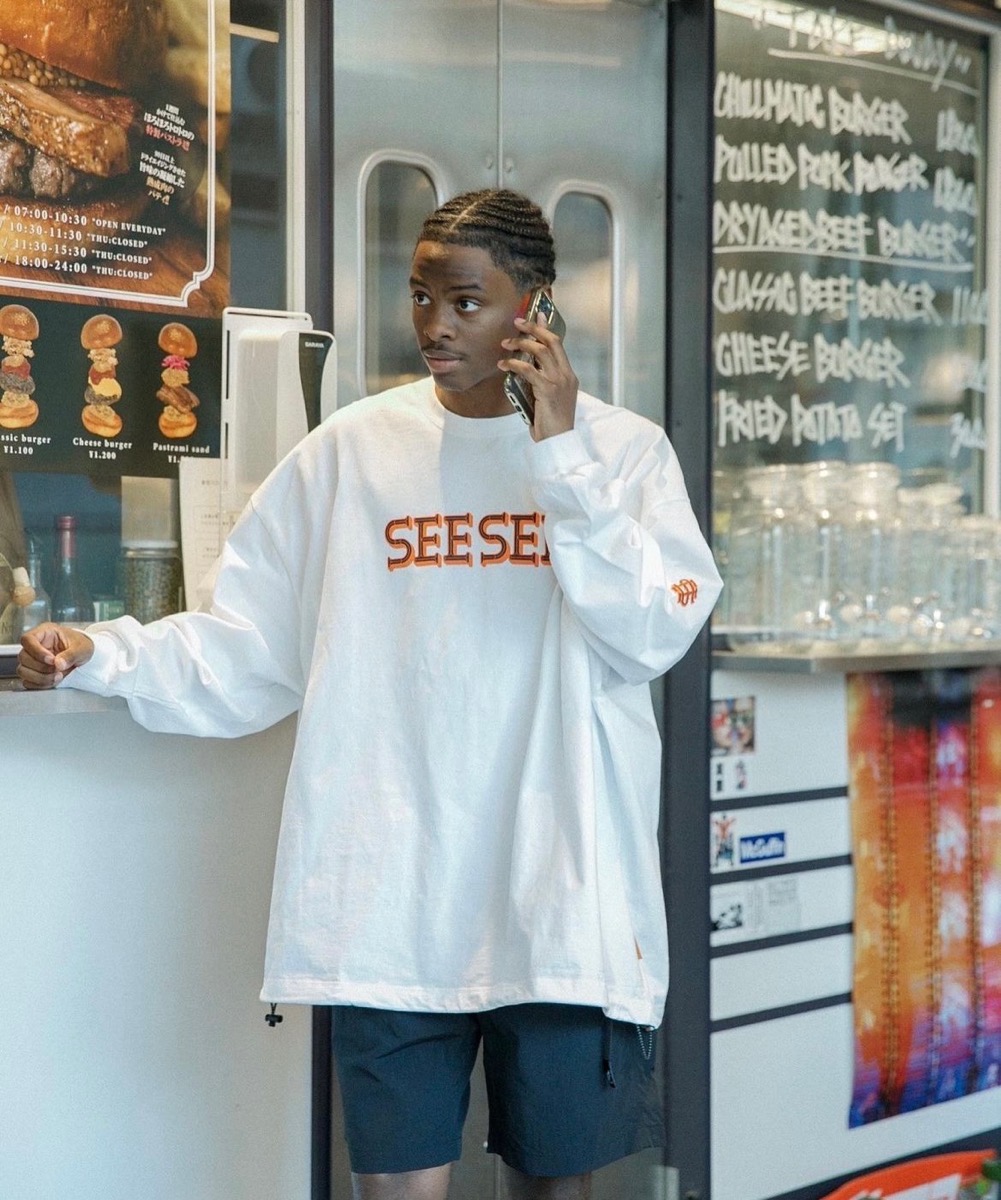 SEE SEE × URBS 別注 L/S Tee 全20型が国内5月16日より発売 | UP TO DATE
