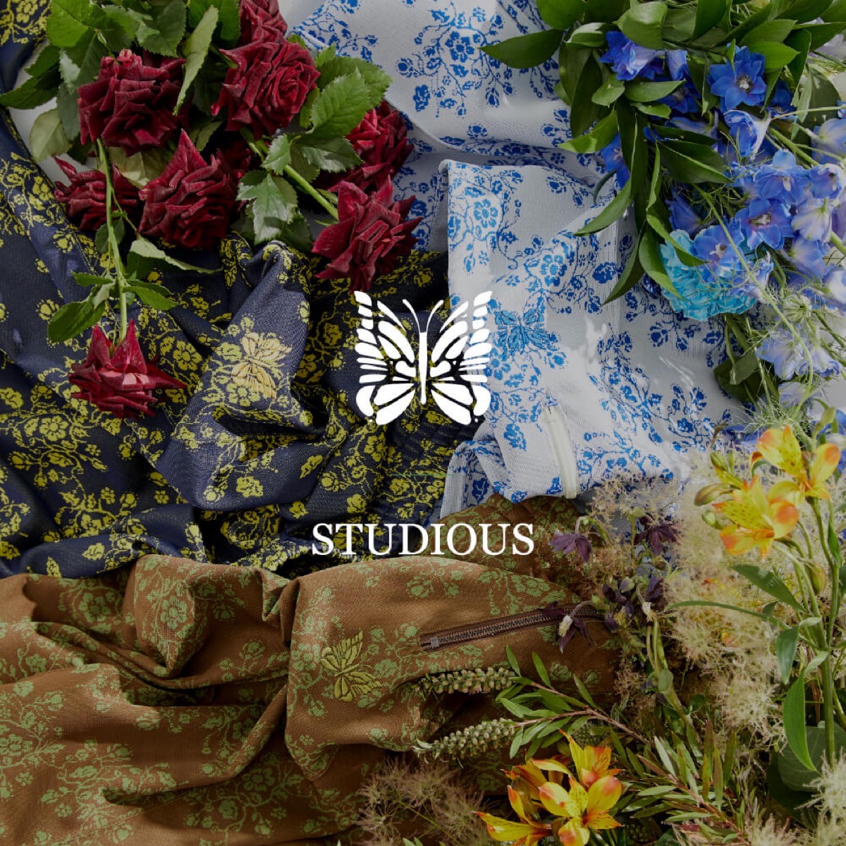 NEEDLES × STUDIOUS 2023年春夏 花柄トラックパンツが国内5月24日／5月