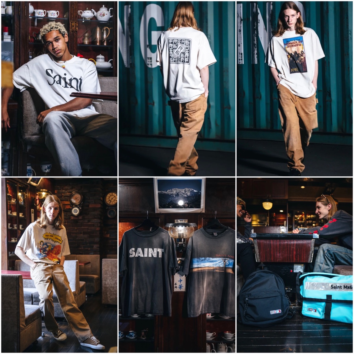 SAINT M×××××× 2023年秋冬コレクション第1弾が国内7月15日／7月22日