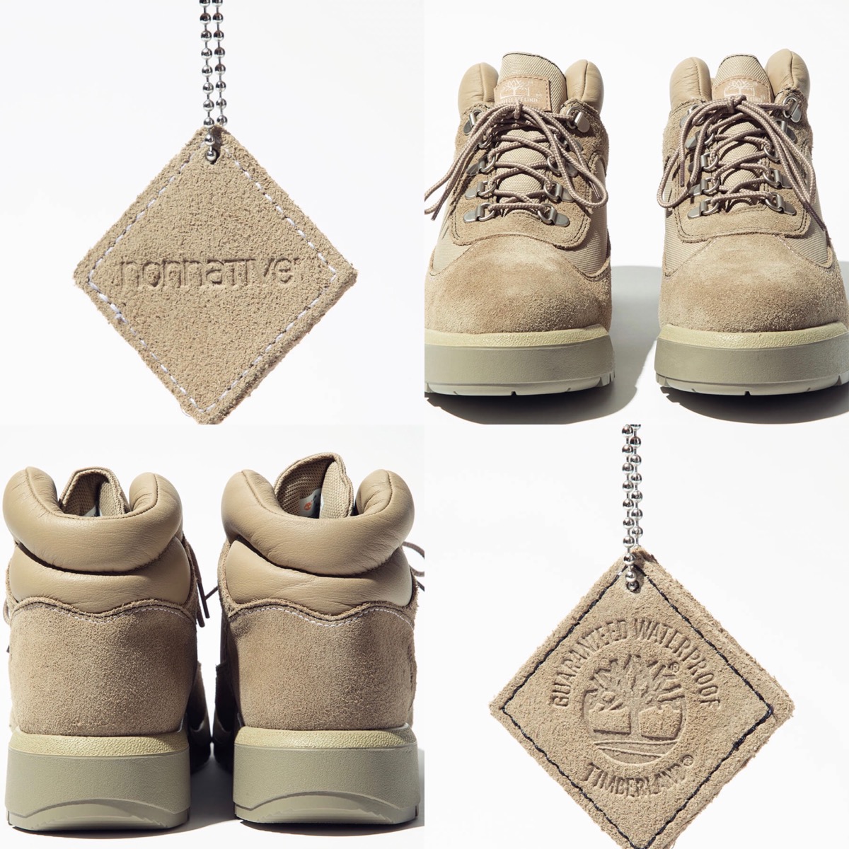 Timberland × nonnative FIELD BOOTS “TAUPE”が国内8月26日に発売 | UP
