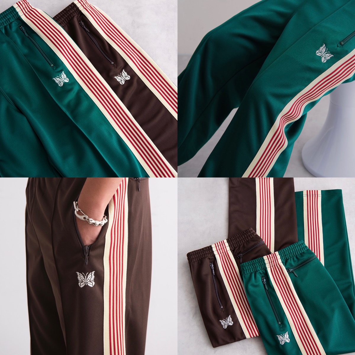 NEEDLES × TCS 別注 限定トラックパンツが国内オンラインで好評発売中