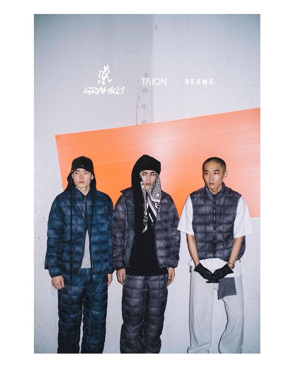 Gramicci × TAION × BEAMS 初カプセルコレクションが国内9月30日より