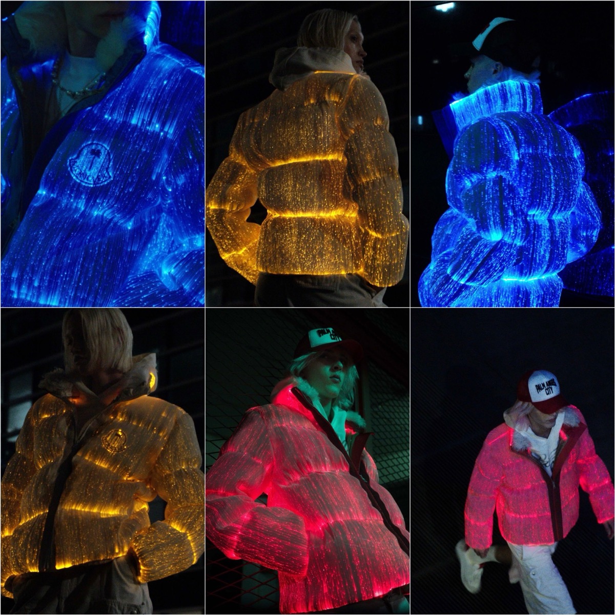 Moncler × Palm Angels 光輝く Maya ジャケットの23FW 新色が発売開始