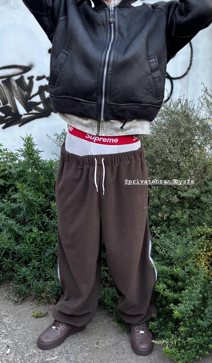 Private brand by S.F.S 『POLARTEC® 200Series Logo Fleece Pants』が