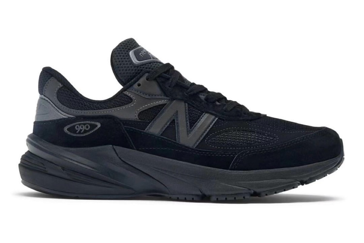 New Balance 『990v6 “Triple Black”』が国内1月30日に再販［U990BB6