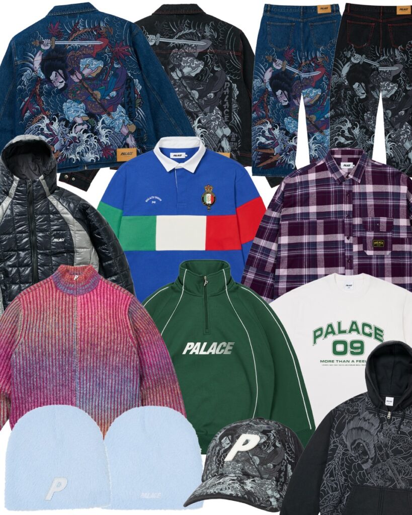 PALACE SKATEBOARDS “WINTER 25” Week2 が国内10月11日に発売 | UP TO DATE