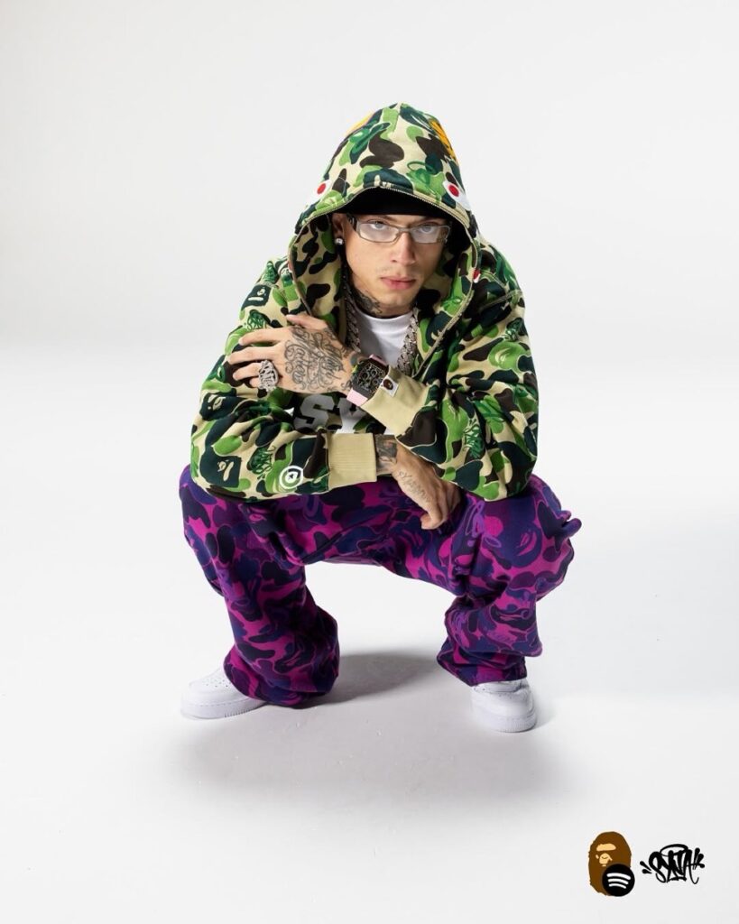 BAPE®︎ x SPOTIFY x Central Cee SYNA WORLD コラボコレクションが