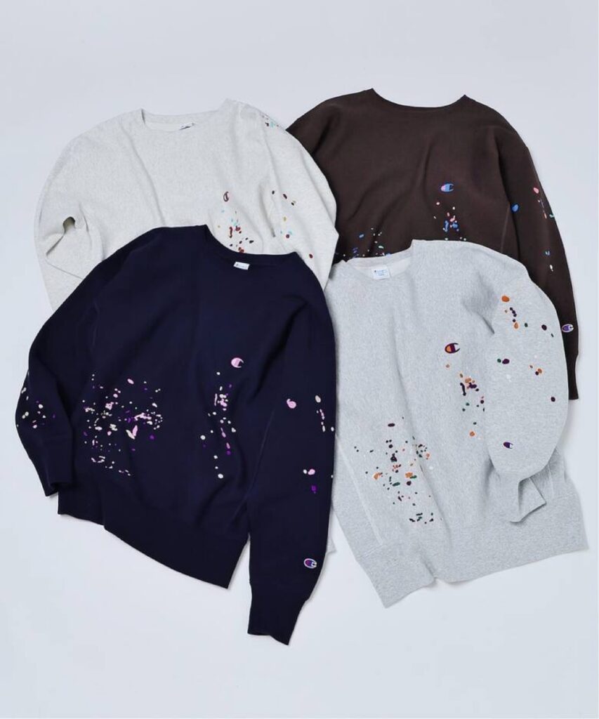 Champion x JOURNAL STANDARD relume 25FW 別注 R/W 刺繍スプラッシュ