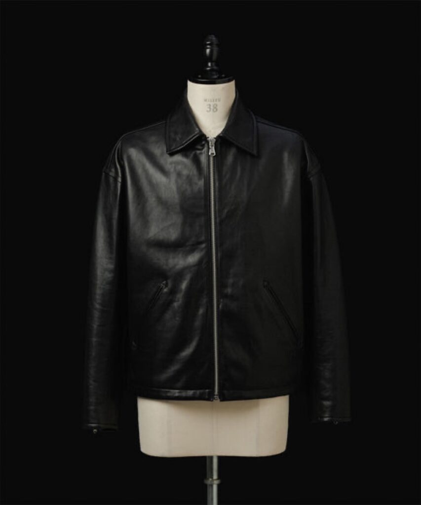 ADAM ET ROPÉ HOMME 25AW ラムレザー ジップアップ ブルゾンが国内発売