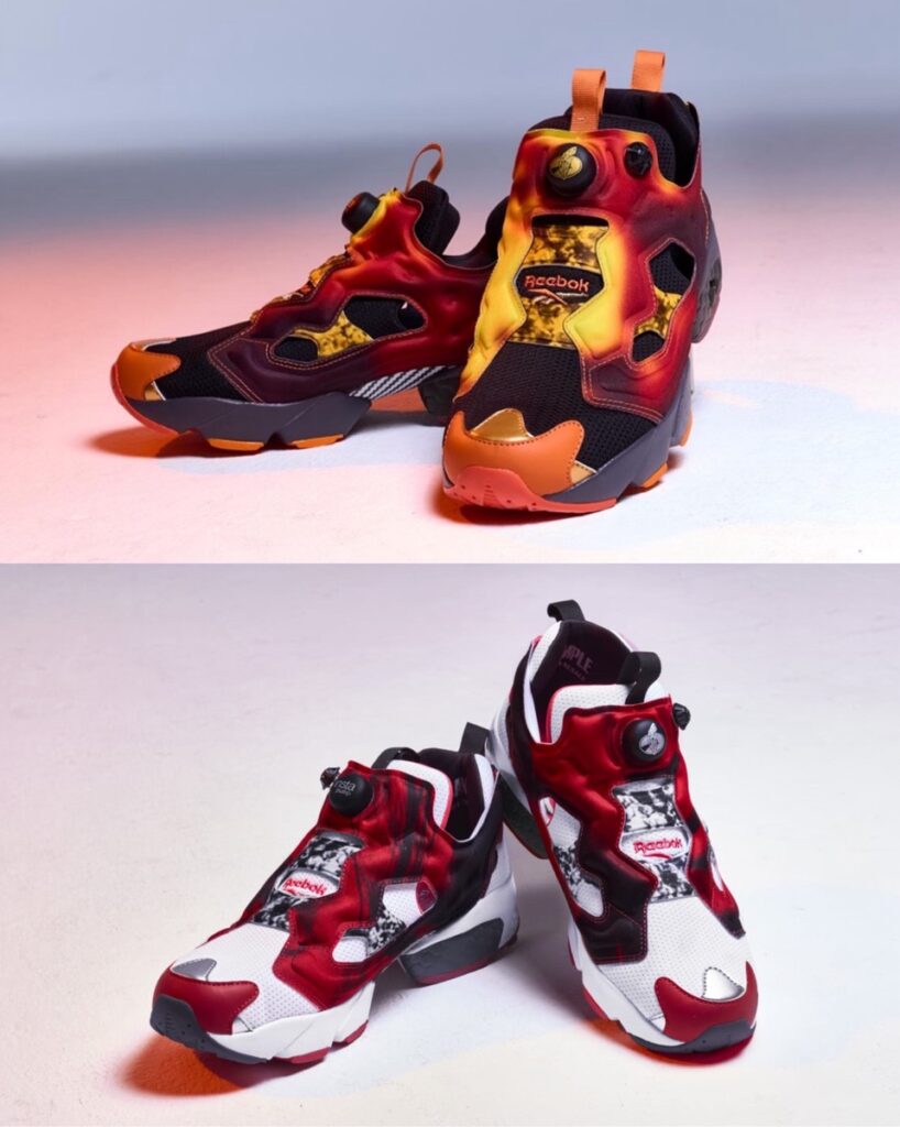 B'z 稲葉浩志 × Reebok INSTAPUMP FURY “MAGMA”が国内6月7日より追加