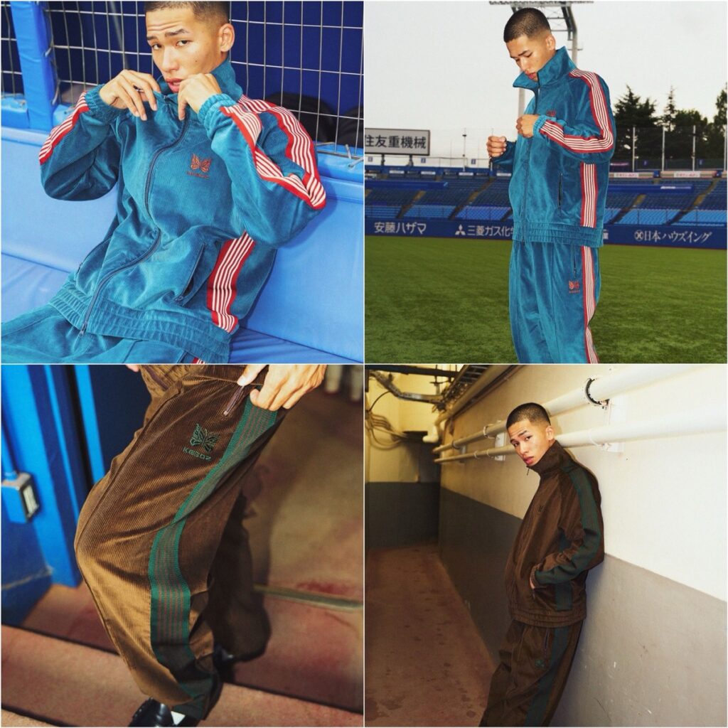 NEEDLES x KEBOZ コーデュロイトラックスーツが国内9月7日／9月8日より