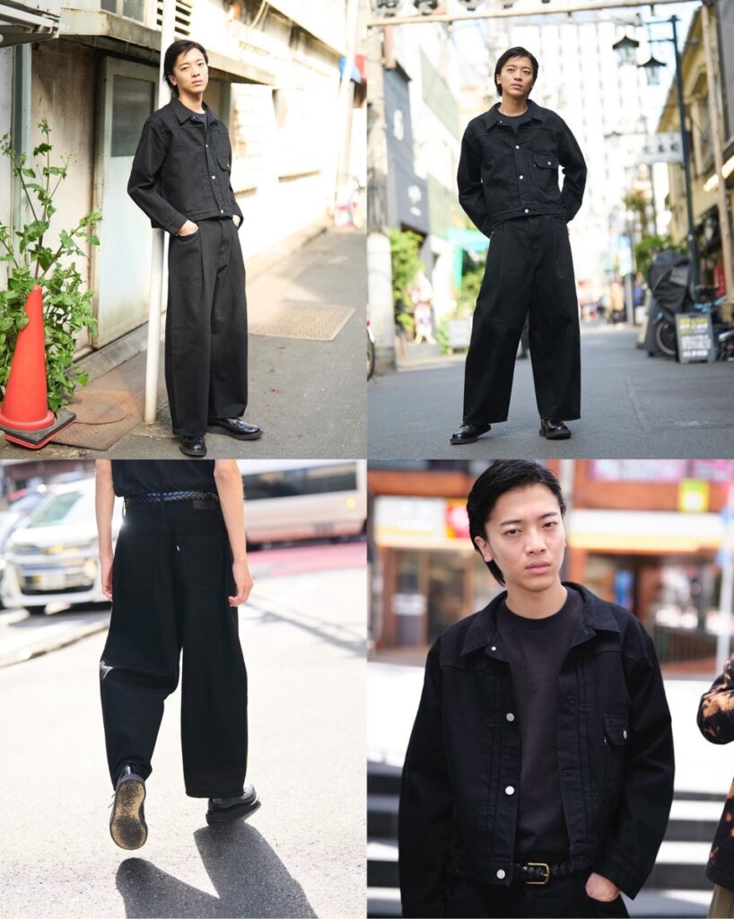 Levi's® Made in Japan ブラックデニムのセットアップが国内9月6日より