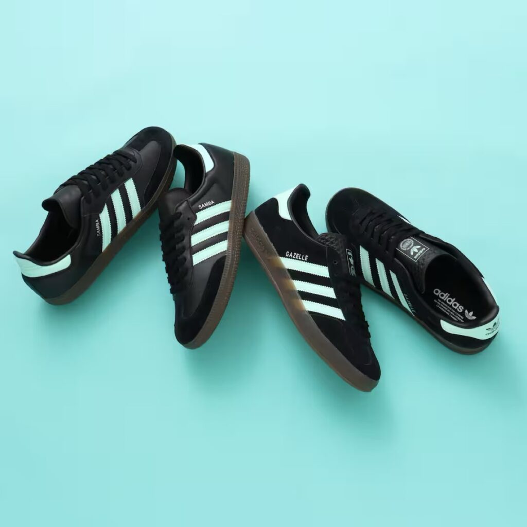 adidas Samba OG & Gazelle Indoor “Clear Mint Pack”が国内5月23日に