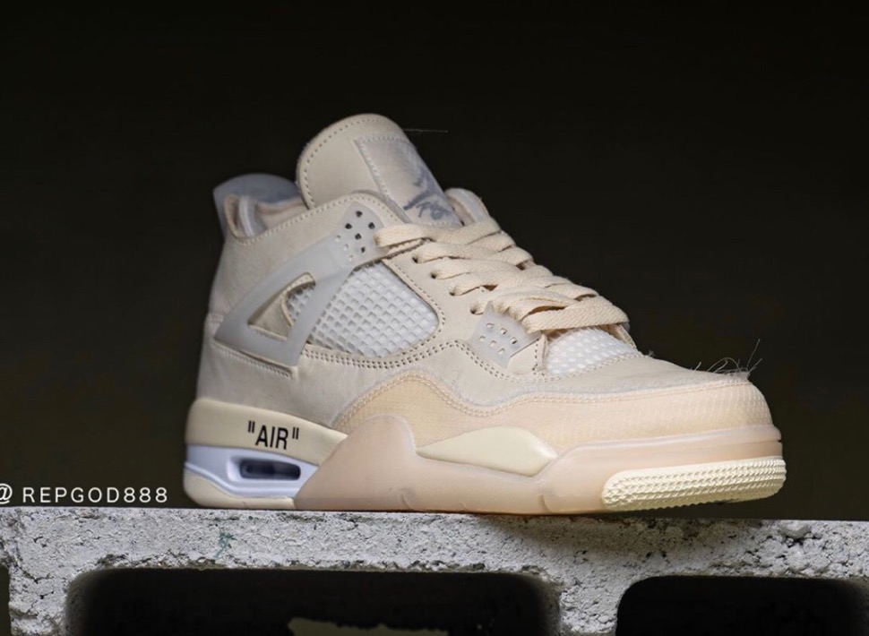 Off-White™ × Nike】Wmns Air Jordan 4 Retro SP “Sail”が8月19日に