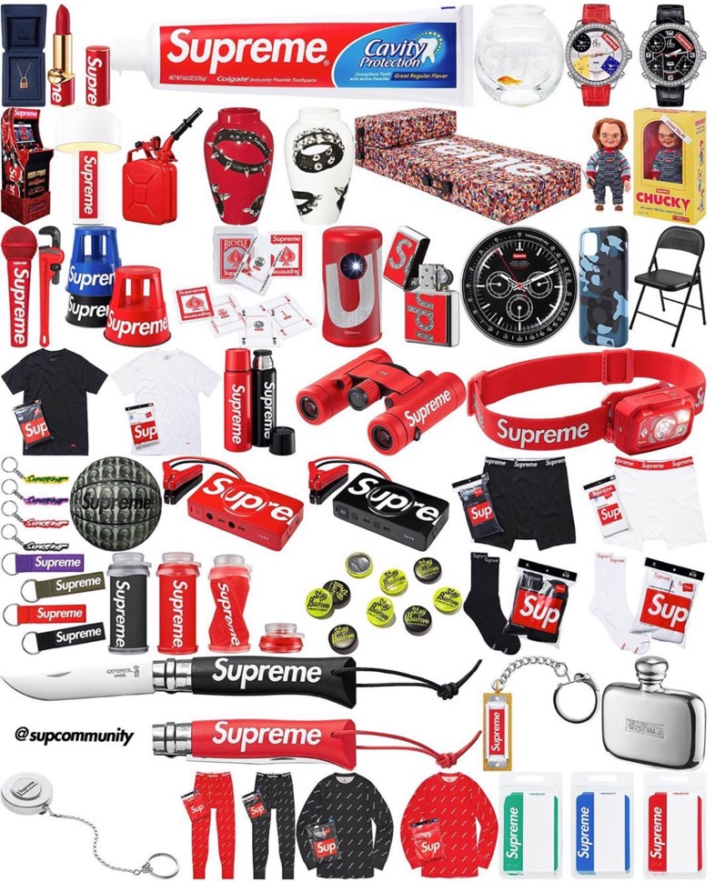 Supreme】2020年秋冬コレクションに登場するアクセサリー（Accessory