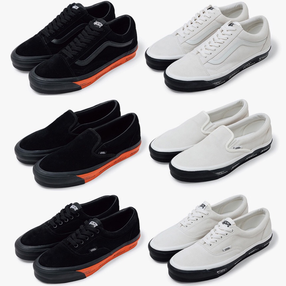 WTAPS®︎ × Vans Vault】2020FW最新コラボスニーカーが8月22日/8月23日