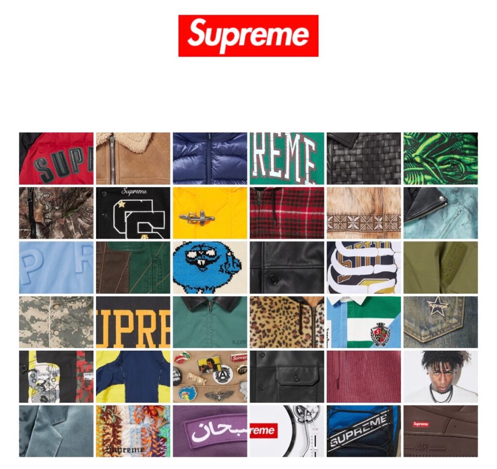 Supreme 2023FWコレクションのLOOKBOOK & PREVIEWが公開 | UP TO DATE