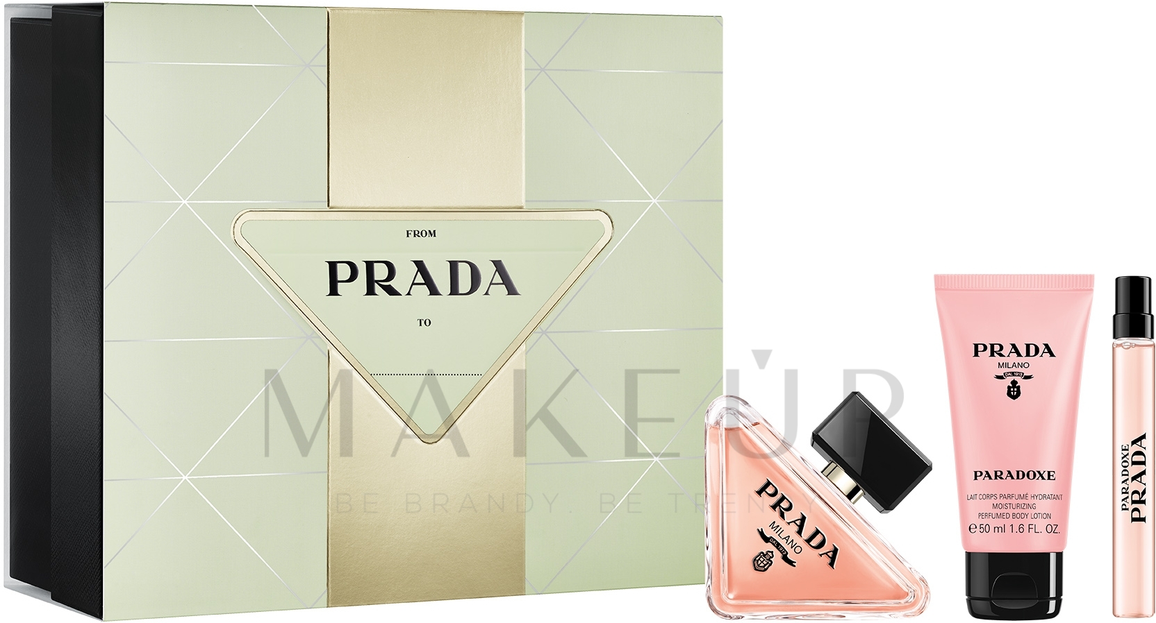 Prada Paradoxe - Set (edp/90ml + b/lot/50ml + edp/mini/10ml) | MAKEUP