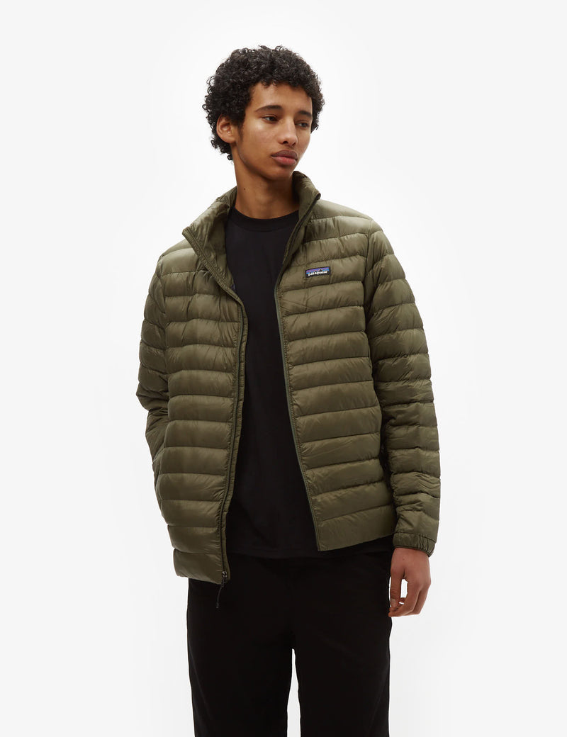 Patagonia Down Sweater Jacket - Basin Green | Urban Excess