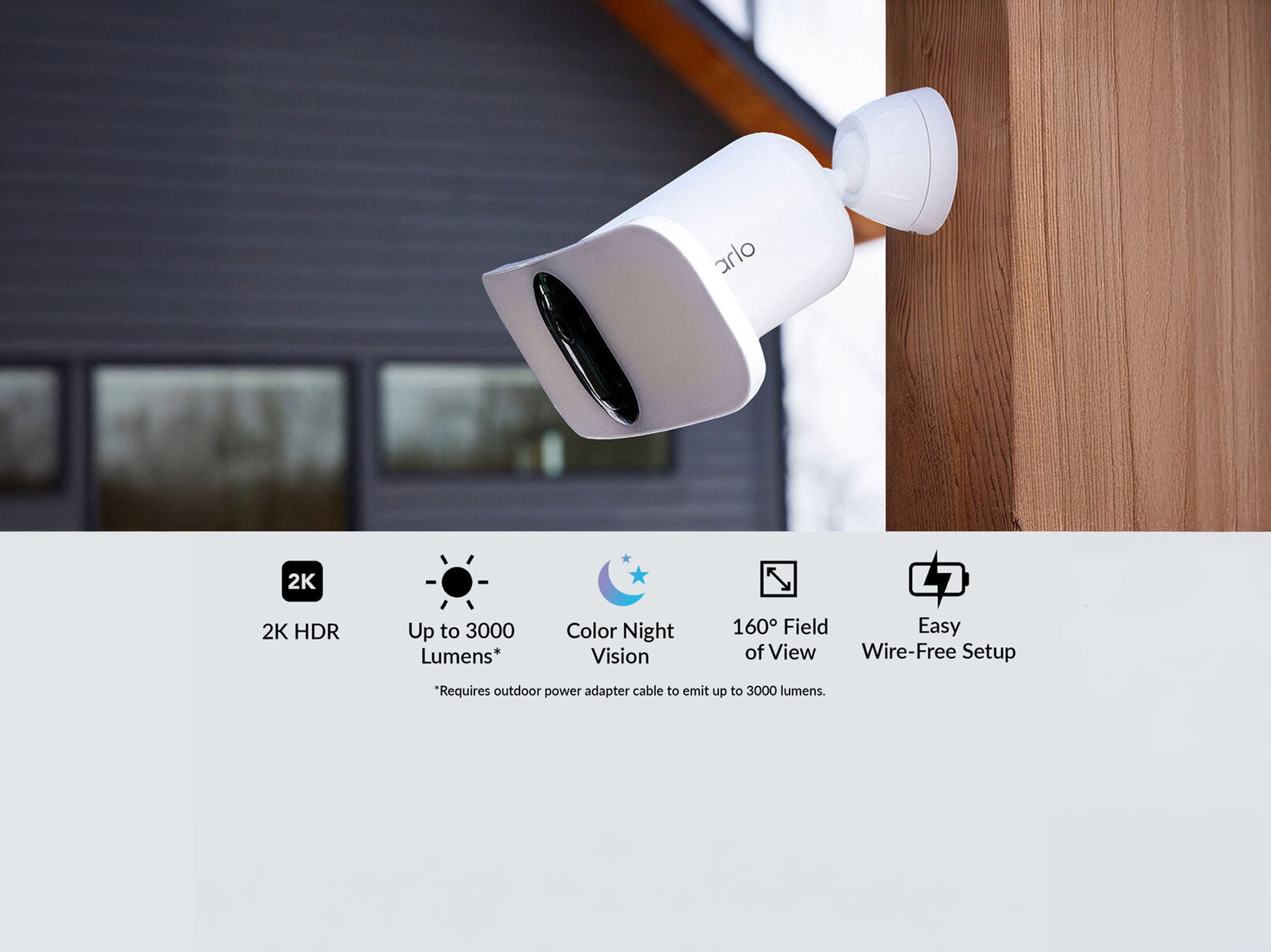 Arlo Pro 3 Floodlight Camera | Arlo Wireless & AC-Powered Security