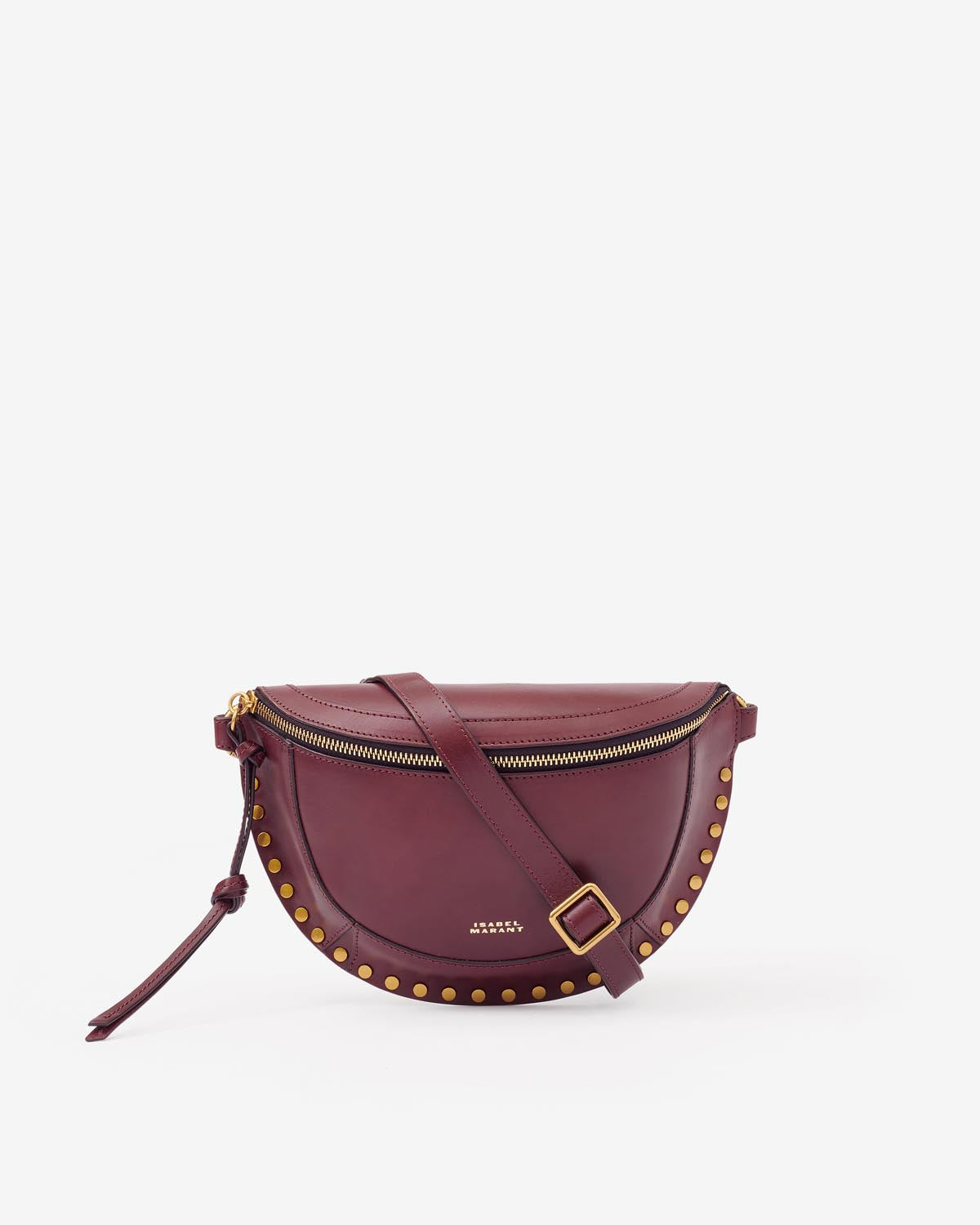 Skano Belt Bag Woman burgundy | ISABEL MARANT Official online store