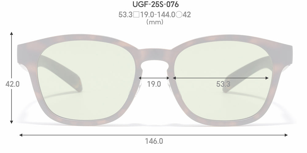 JINS x Snow Peak Sunglasses+360° Wellington 86