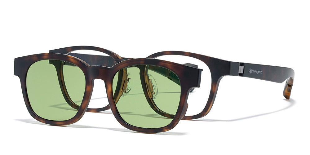 JINS x Snow Peak Switch Flip up+360° 86