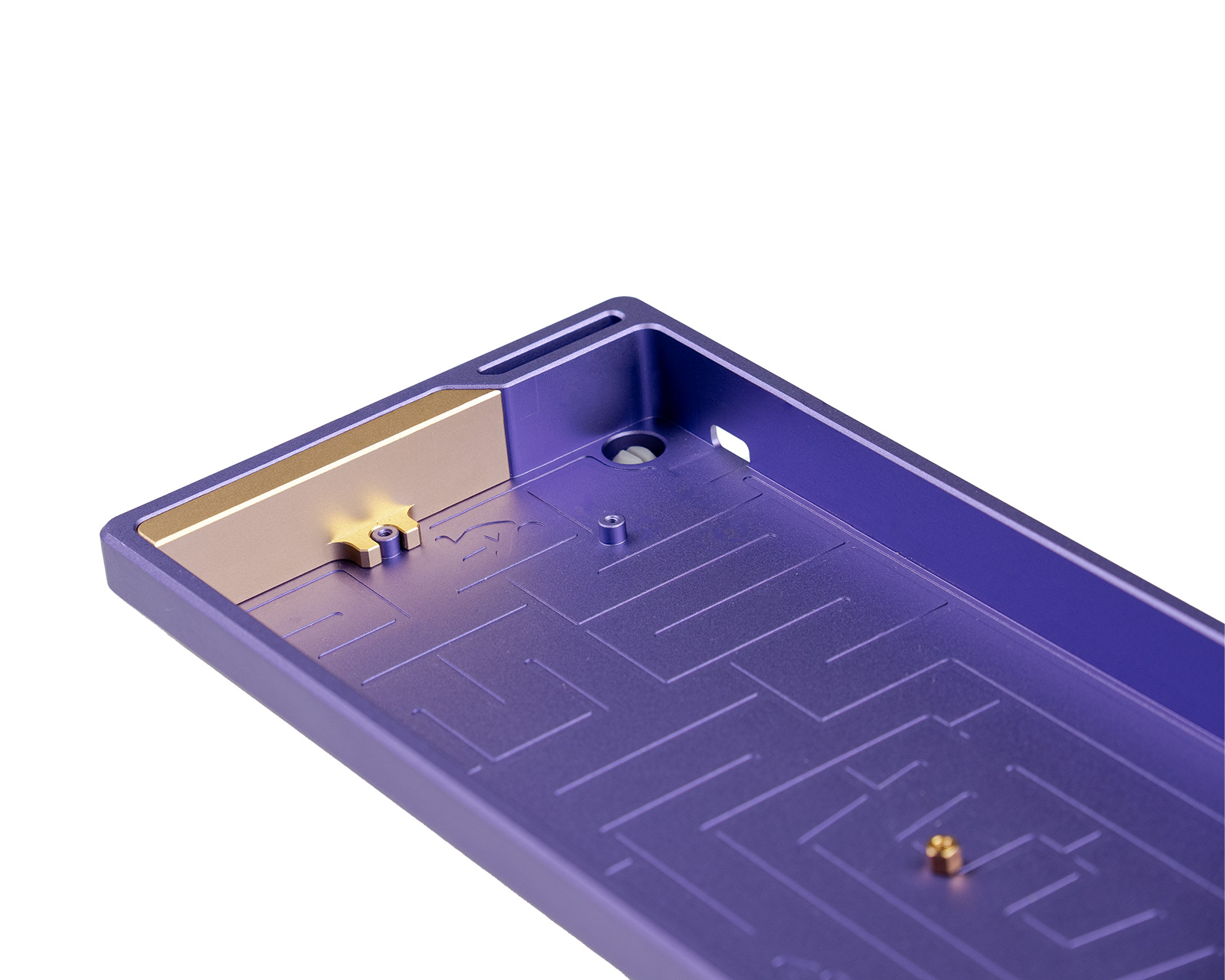 Wooting Alumaze60 - 60% Universal Aluminium Case - Lavender Purple