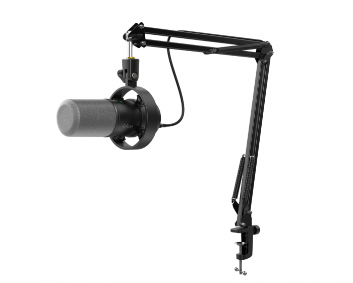 Fifine AmpliTank USB/XLR Dynamic Microphone - Black - us.MaxGaming.com