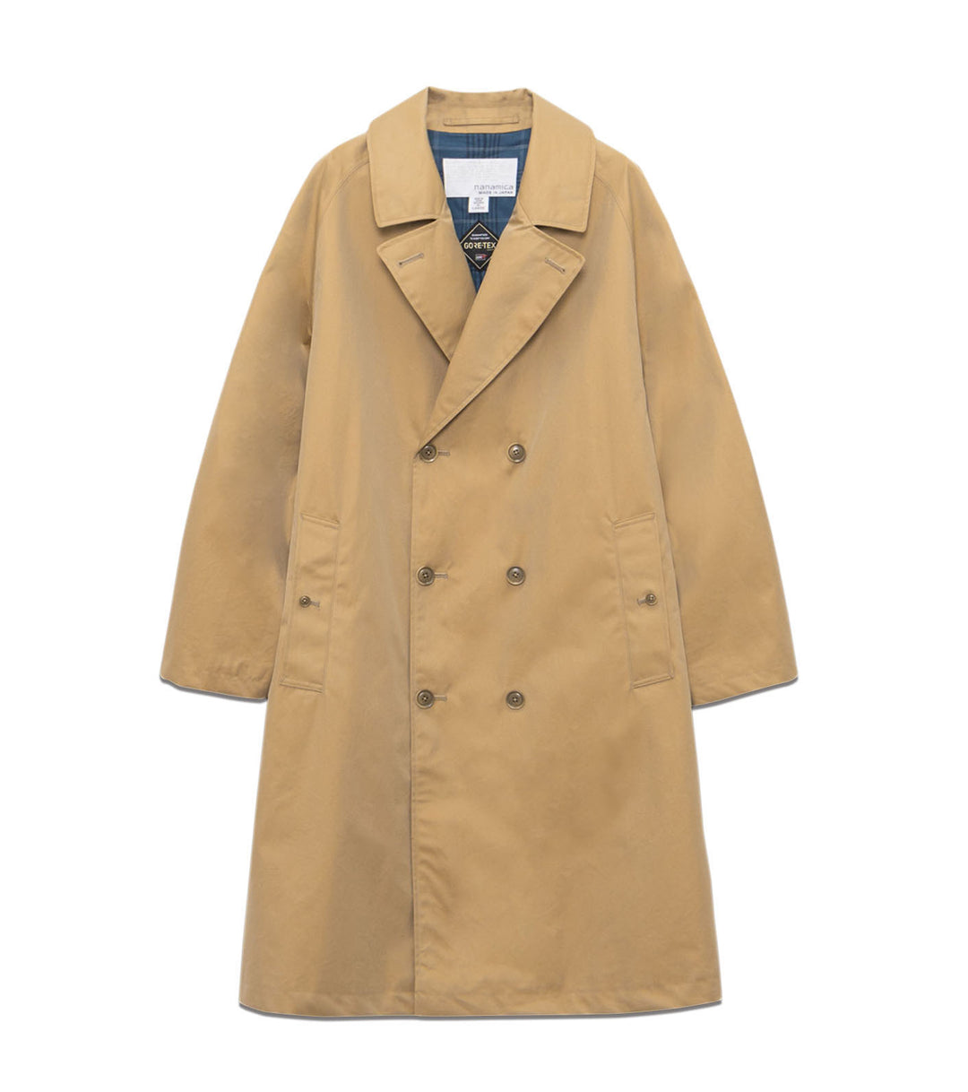 2L Cotton GORE-TEX Double Breasted Coat – nanamica NEW YORK