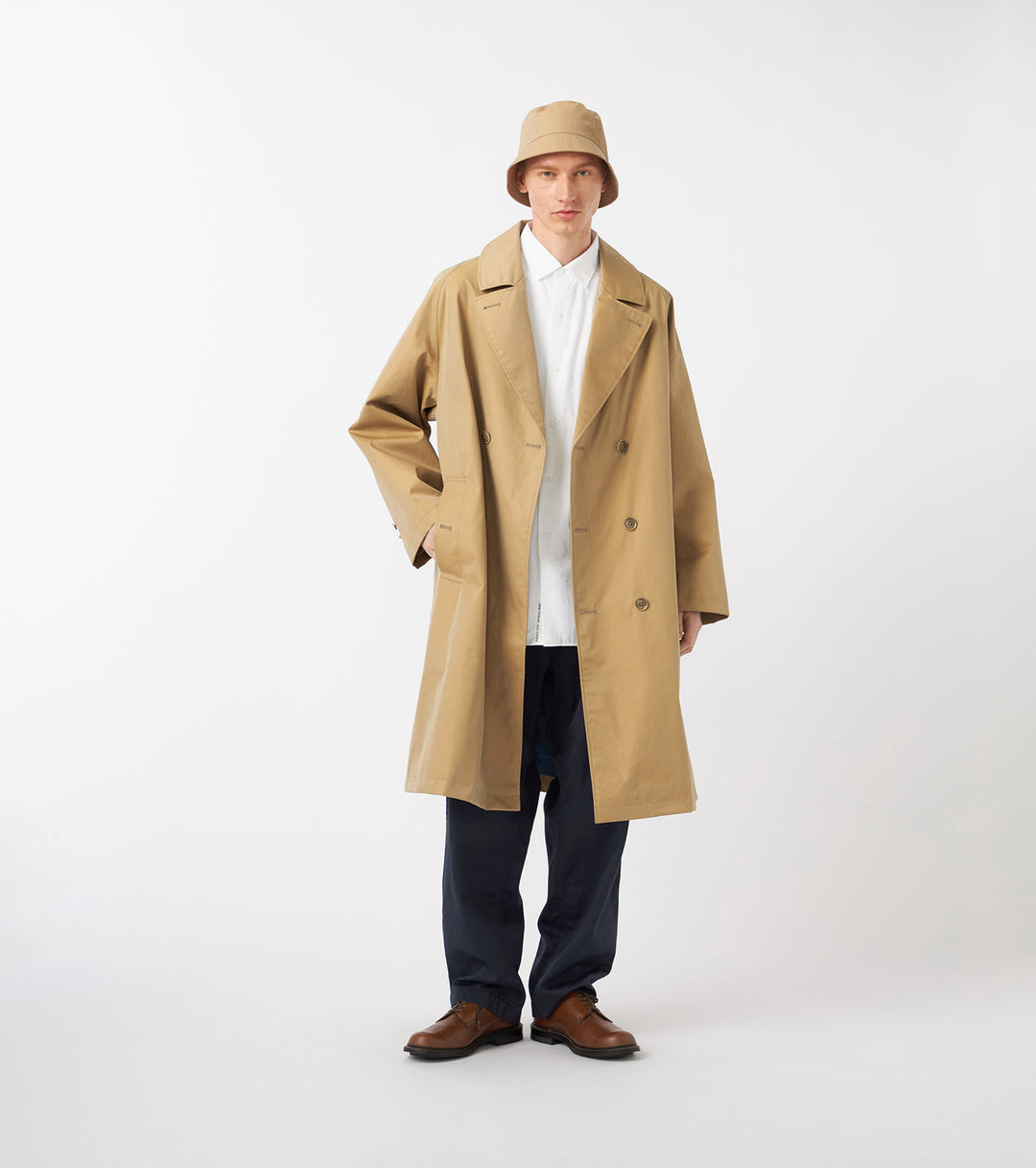 2L Cotton GORE-TEX Double Breasted Coat – nanamica NEW YORK