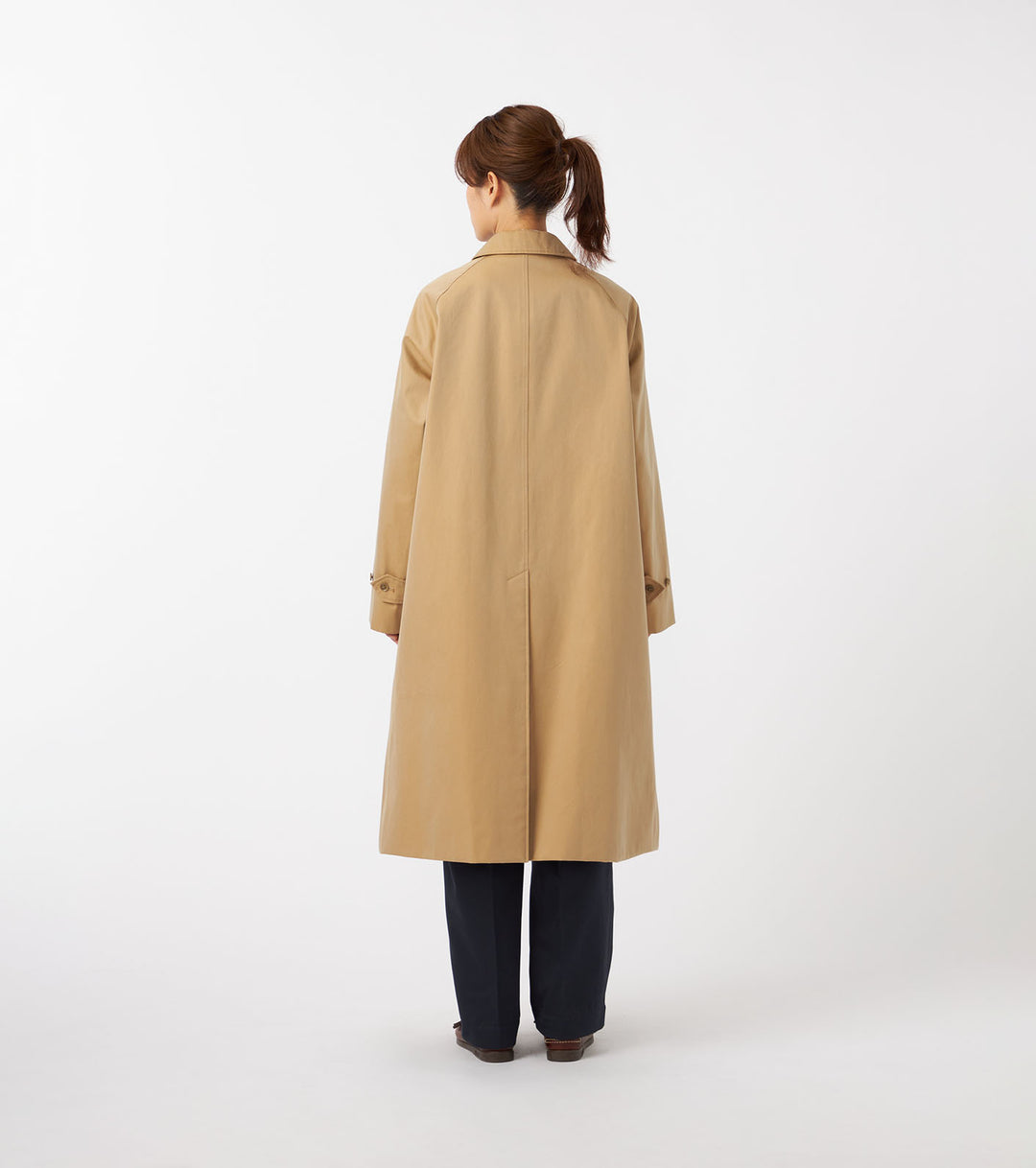 2L Cotton GORE-TEX Balmacaan Coat – nanamica NEW YORK