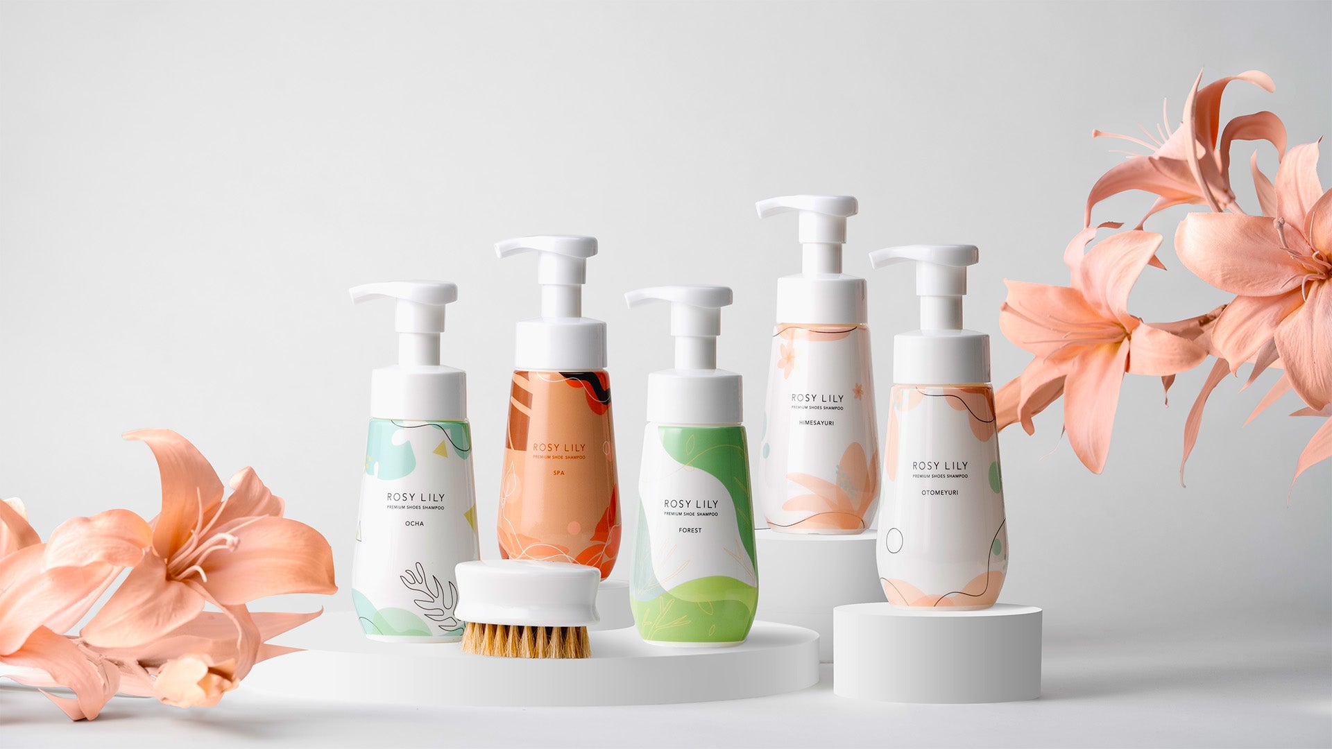ROSY LILY - 5つの選べる香りのシューズシャンプー