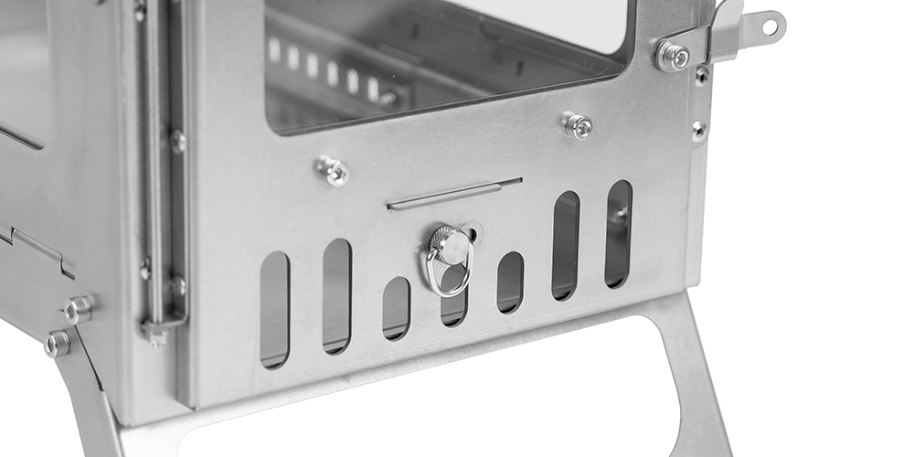 折りたたみ式チタンストーブ | キャンプテント用T1 Mini 3薪テント