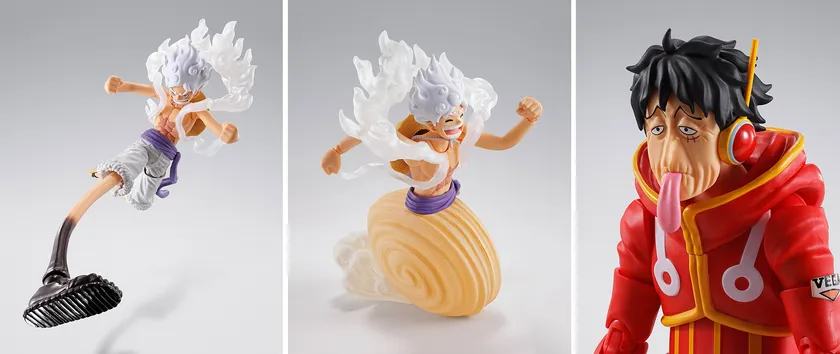 ONE PIECE『“ギア5”ルフィ』 S.H.Figuarts 可動フィギュア2025年10月