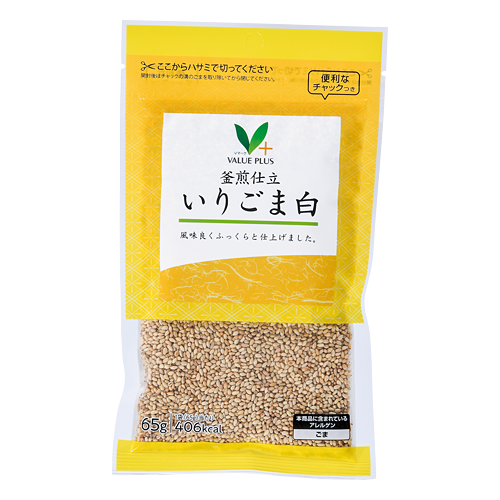 釜煎仕立 いりごま白｜Vマーク：信頼の生活ブランド｜株式会社八社会