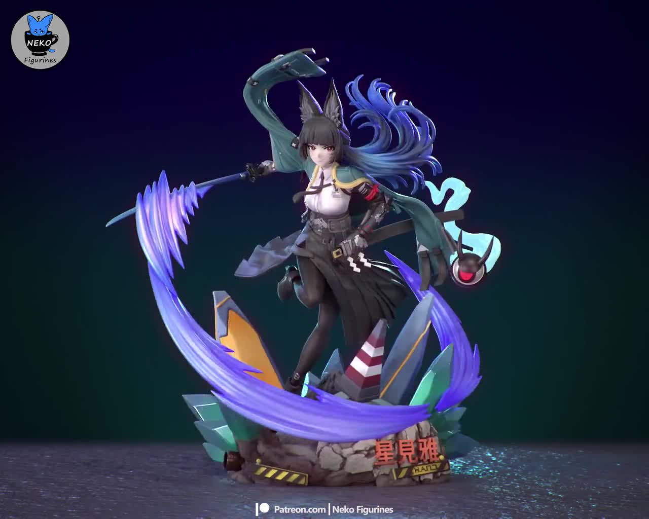 Hoshimi Miyabi (zenless Zone Zero) | 12K Resin Figure | -fan Art