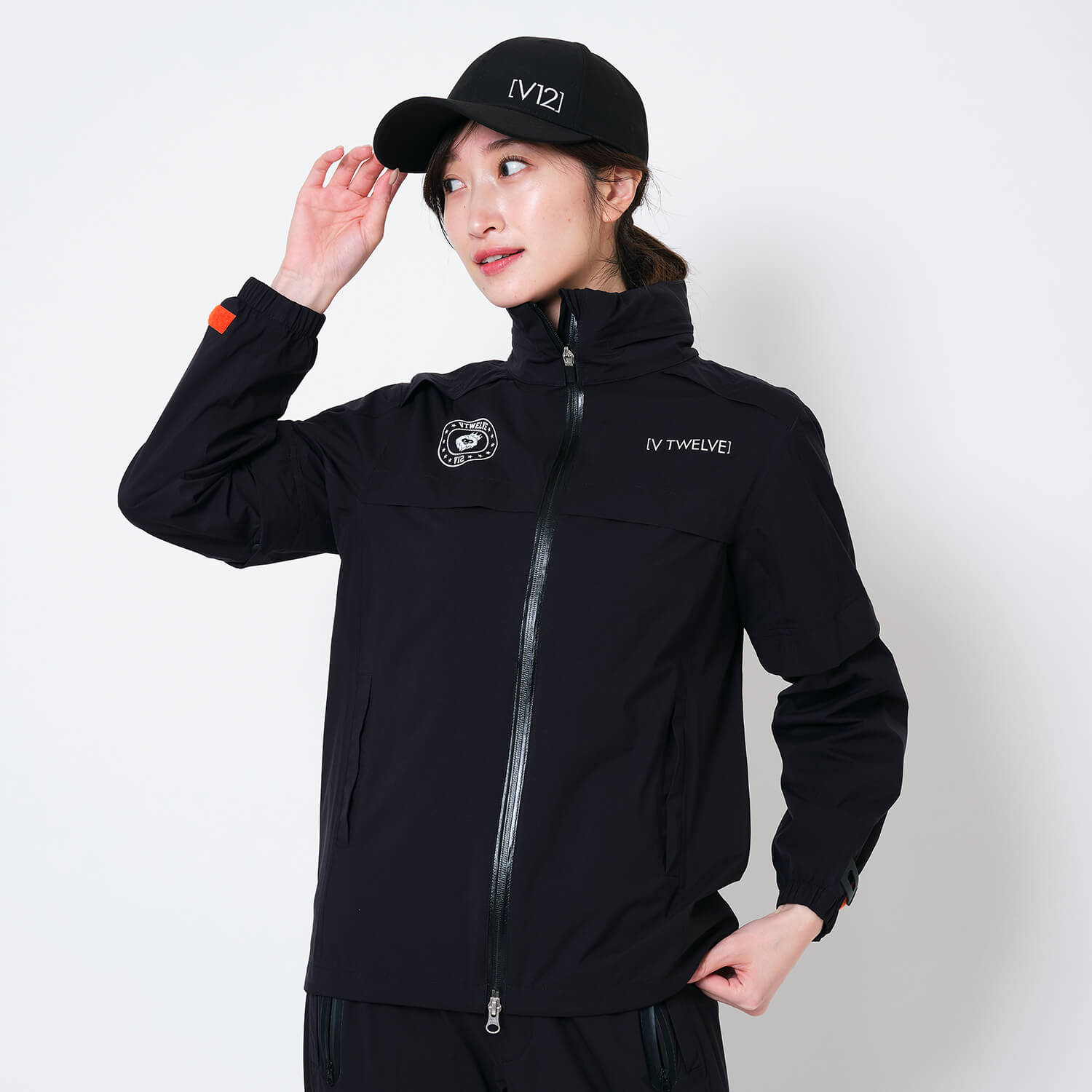 V12] ゴルフ レディース レインジャケット LINE UP RAIN JKT | 【公式