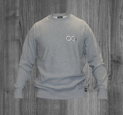 OG CREW SWEATSHIRT. ALL BLACK – Vandal-A.com