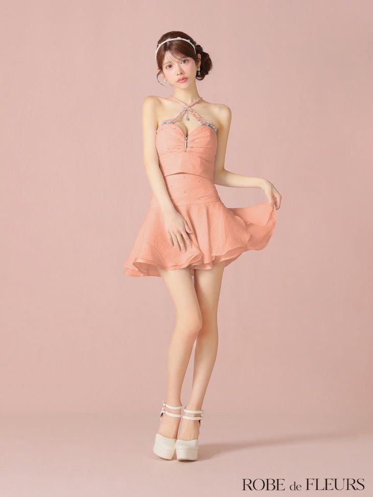 5月上旬頃入荷予定】ROBE de FLEURS ローブドフルール 【XSサイズあり