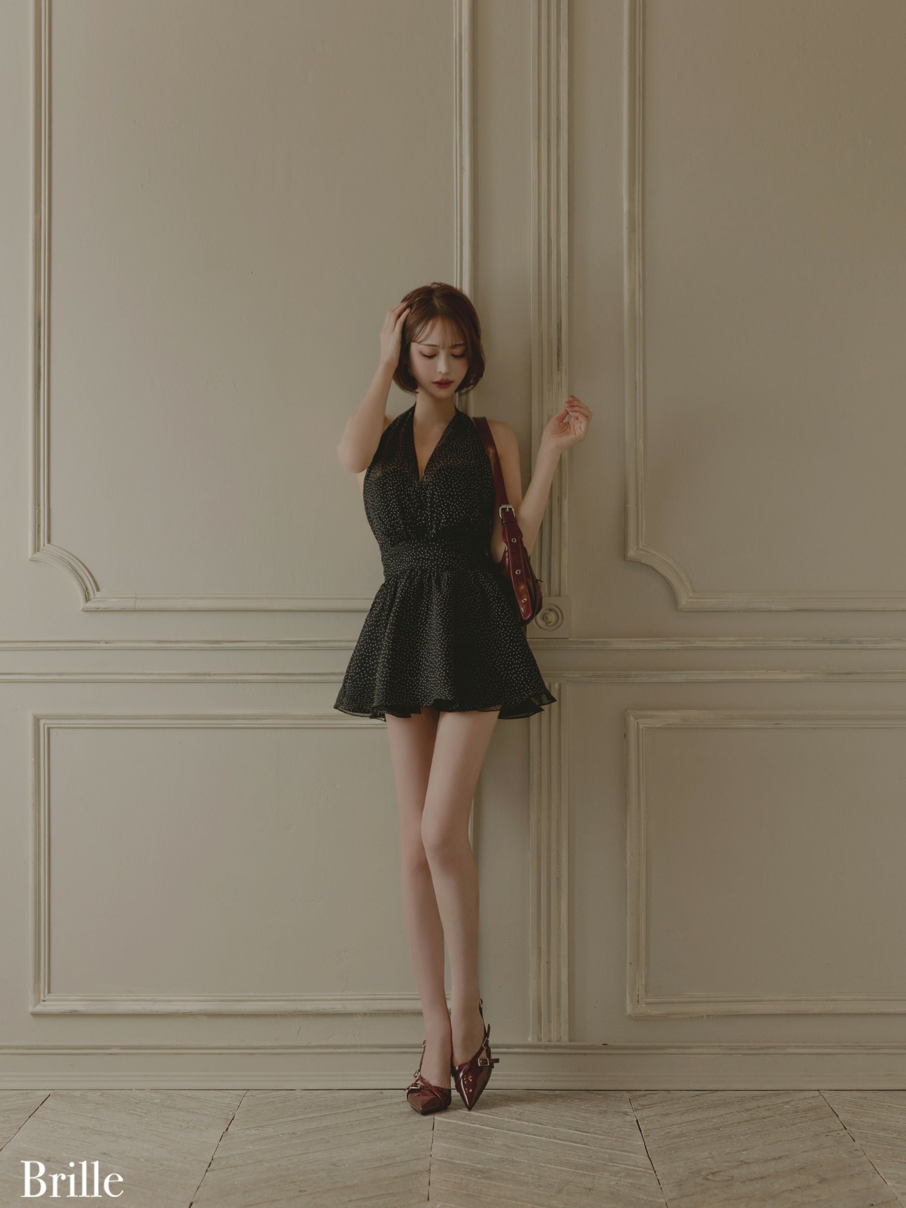 Brille ブリエ Lune de brille mini dress ルネ ブリエ ミニドレス