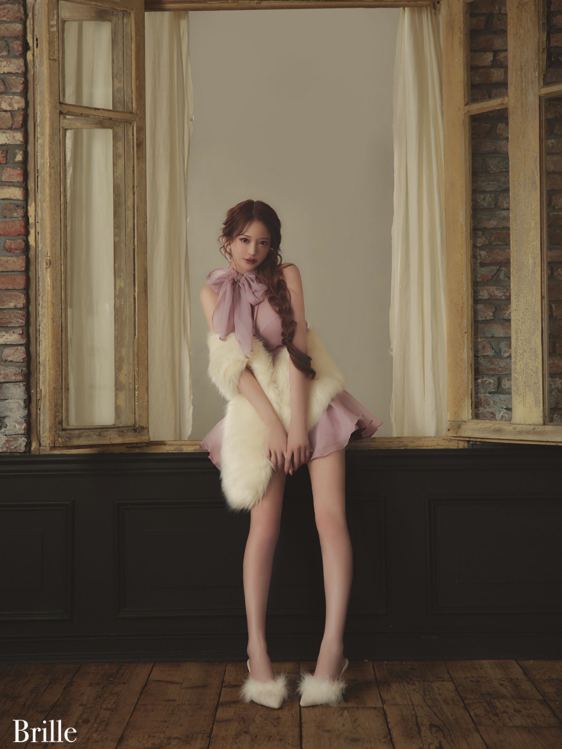 Brille ブリエ Lune de brille mini dress ルネ ブリエ ミニドレス