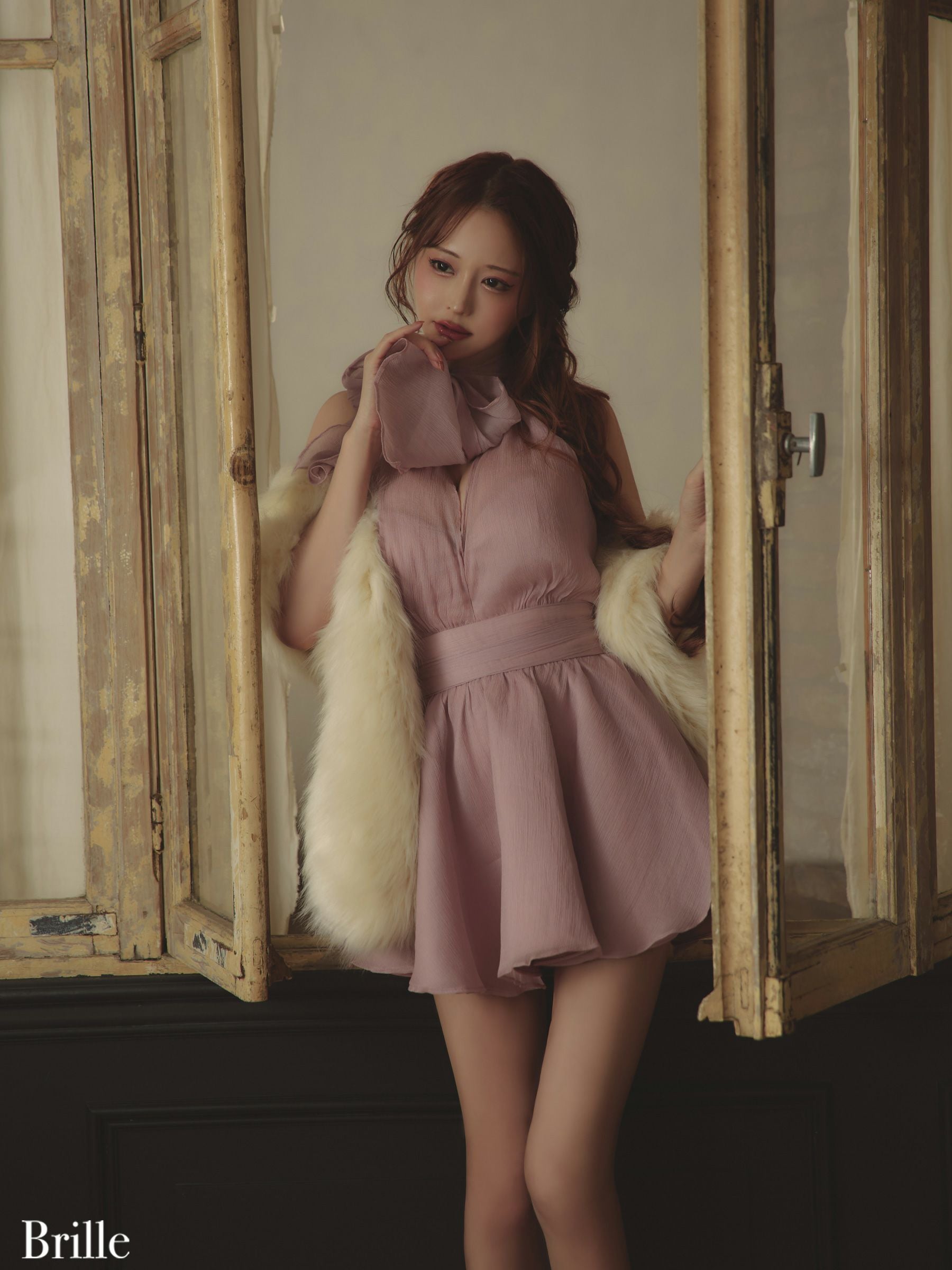 Brille ブリエ Lune de brille mini dress ルネ ブリエ ミニドレス